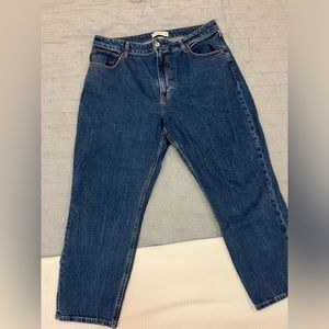 Abercrombie curve love high rise mom Jean